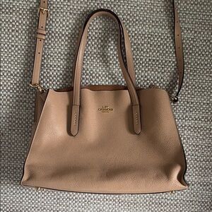 Coach Tan Charlie Carryall